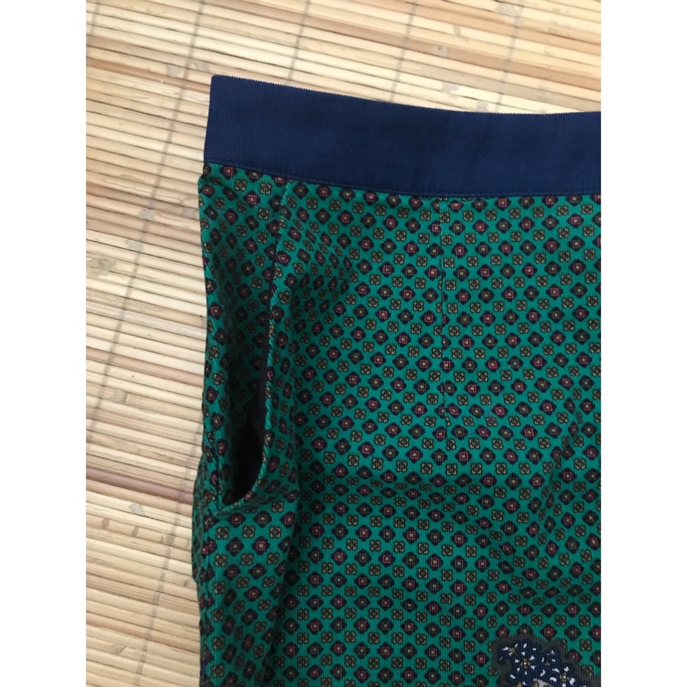 🌶 Anthro Wall Street Paisley Corduroy Skirt - Picture 4 of 8
